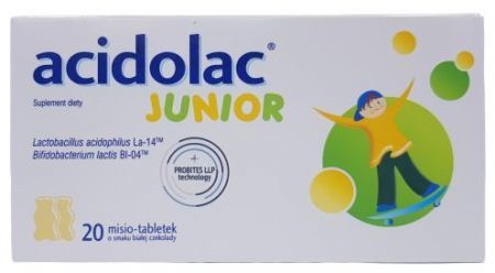Acidolac Junior (biała czekolady)