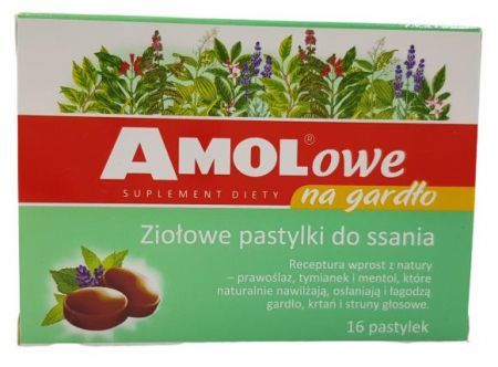 AMOLowe pastylki d/ssania 16past.