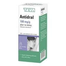 Antidral płyn na skórę 0,1g/1g 50ml