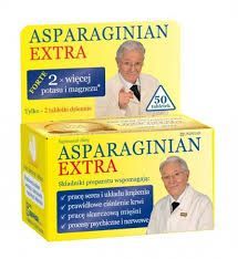 Asparginian Magnezu Potasu Extra 50tabl.