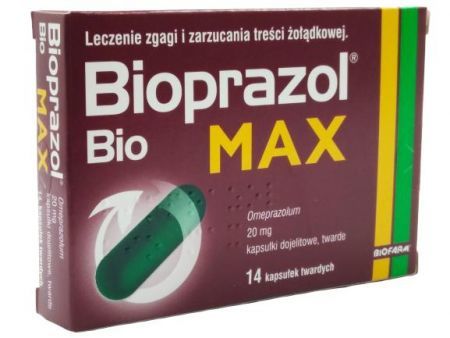Bioprazol Bio Max 0,02g 14kaps. $