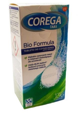Corega Tabs Bio Formula 136tabl.