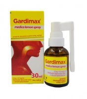 Gardimax medica lemon spray 30ml $