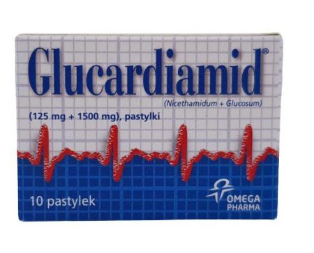 Glucardiamid 10pastylek