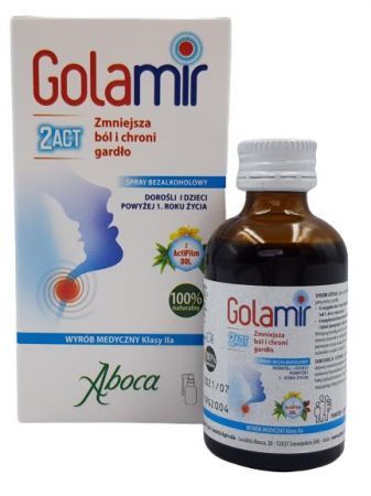 Golamir 2ACT spray bezalkoholowy 30ml