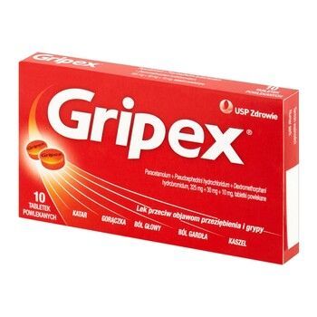 Gripex 10 tabletek