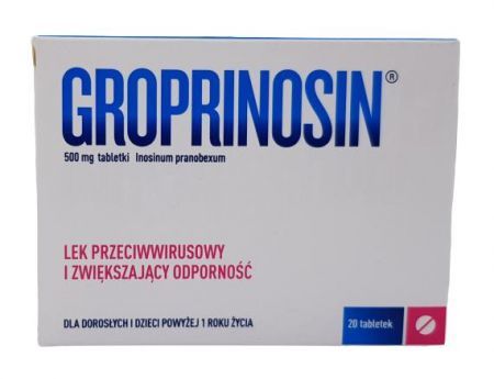 Groprinosin 0,5g 20tabl.