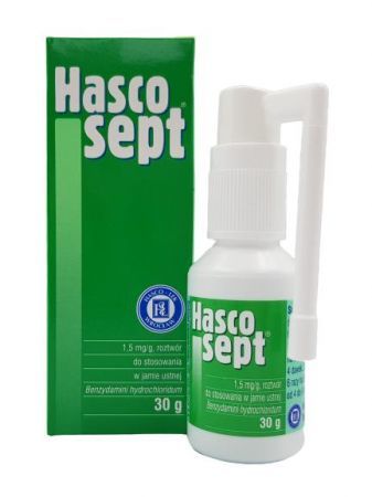 Hascosept aer.1,5mg/1g 30g
