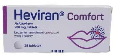 Heviran Comfort 0,2g 25tabl. $