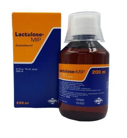 Lactulose-MIP syrop 9,75g/15ml 200ml