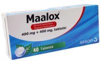 Maalox 0,4g+0,4g 40tabl.