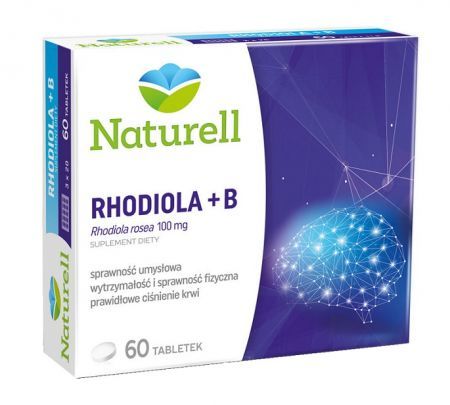 NATURELL Rhodiola + B 60tabl.