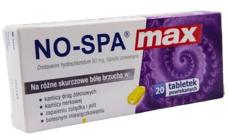 No-Spa MAX 0,08g 20tabl. #