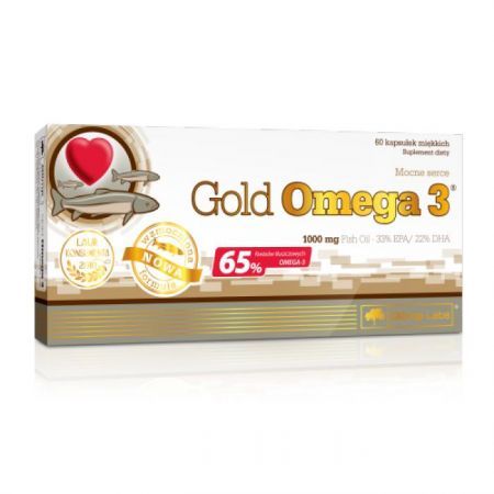 Olimp Gold Omega 3 65% 60kaps.