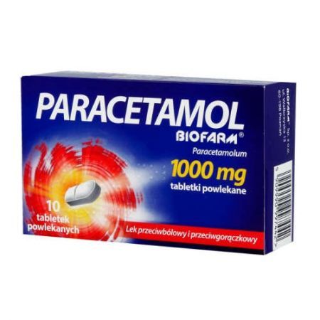 Paracetamol Biofarm 1000 mg x 10 tabl