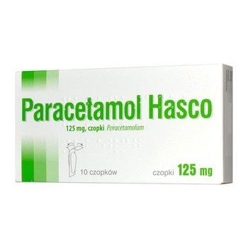 Paracetamol czopki 125mg 10czop.