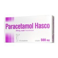 Paracetamol czopki 500mg 10czop.