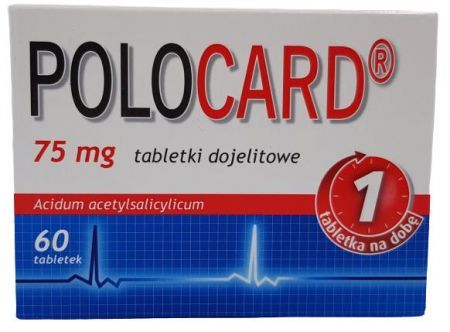 Polocard 75 mg 60tabl.#