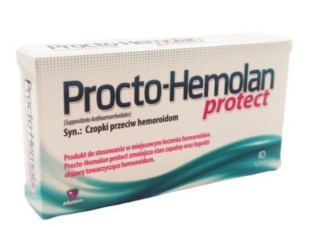 Procto-Hemolan protect 10czopki