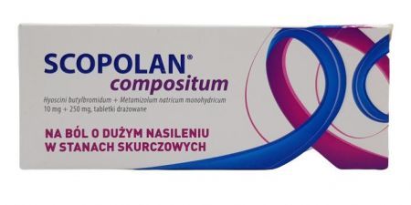 Scopolan compositum 10tabl.drażow.