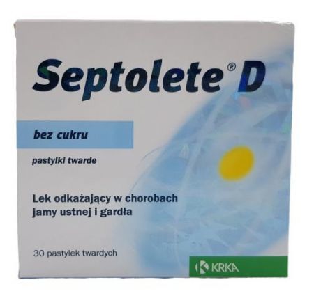 Septolete D 30 pastylek