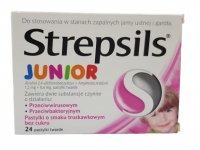 Strepsils Junior 24pastyl.