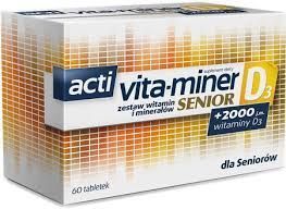 Vita-miner Senior D3 60tabl. $